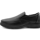Dr Keller Mens Slip On Formal Shoes Faux Leather Gel Foam Insole Business Smart Office Loafers Dress Shoes