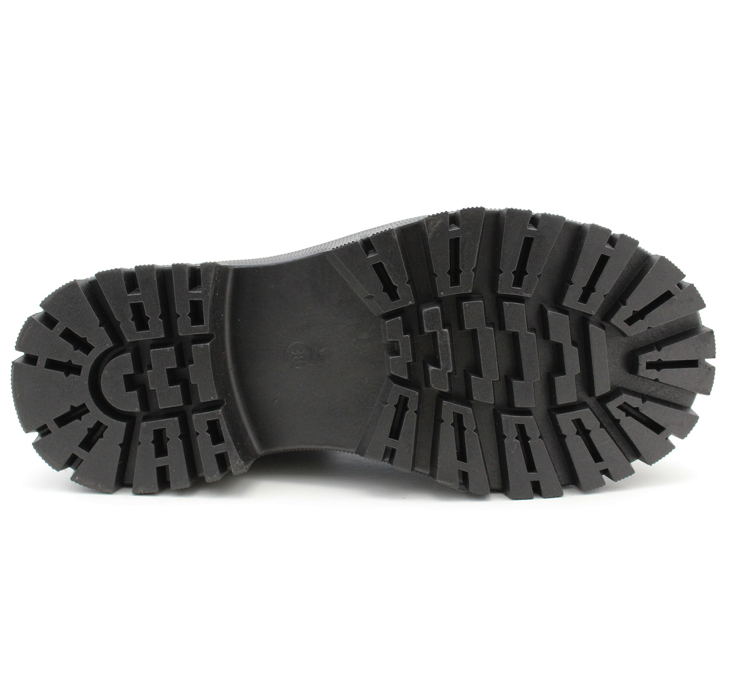 Womens Platform Boots Ladies Slip On Chunky Sole Patent Smart Casual Business Office Shiny Gloss Fashion Chelsea Ankle Boots