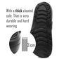 Womens Clogs Warm Fleece Lined Black Thermal Waterproof Lightweight EVA Garden Clogs Kitchen Nurse Faux Fur Slippers House Shoes