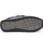 Men’s Black Leather Trainers Shoes Casual Double Strap Touch Fastening Sneakers Smart Slip On Walking Shoes