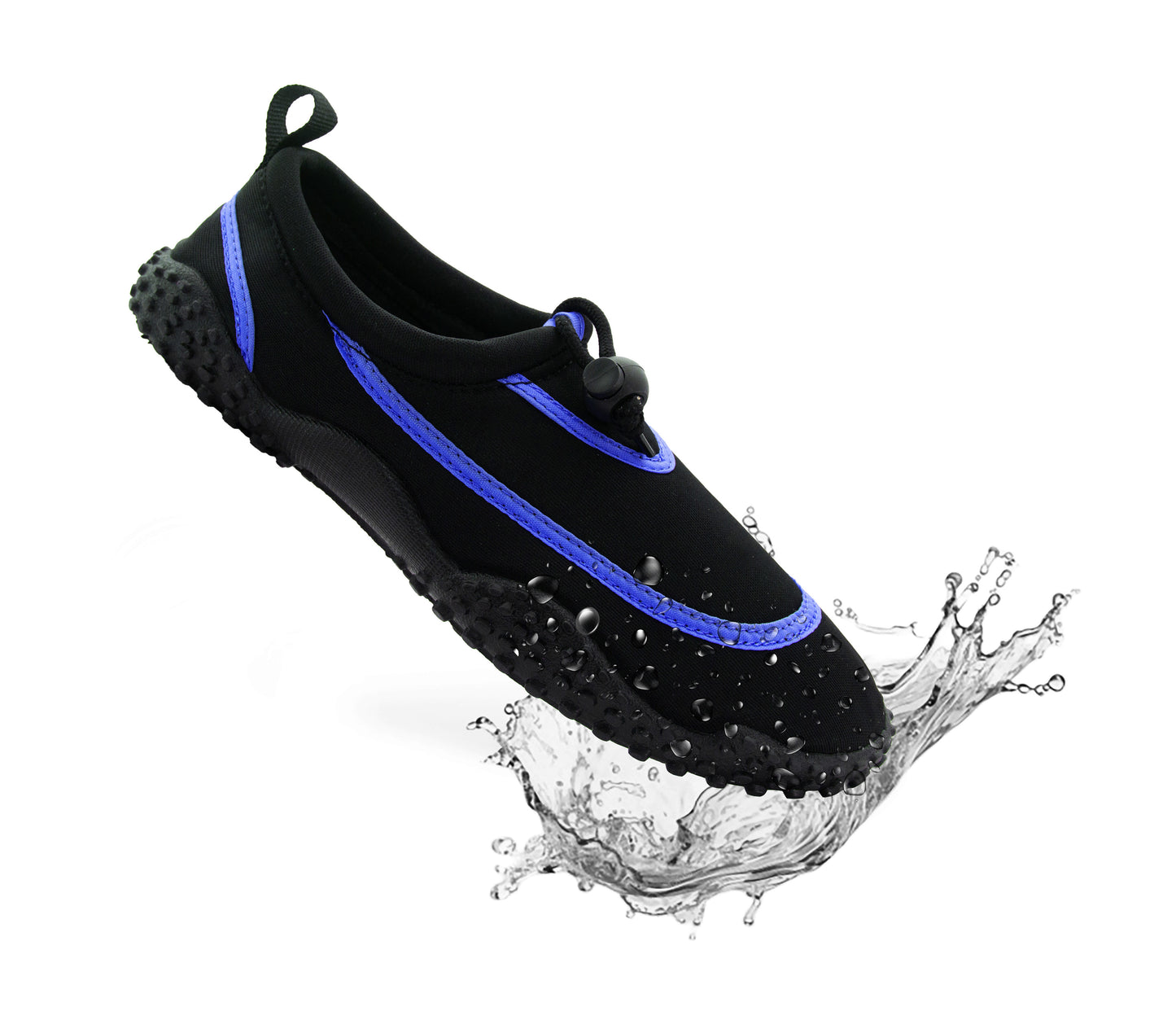 Mens Wet Shoes Wetsuit Water Socks Aqua Sports Adjustable Toggle Sea Beach Quick Dry Pool Side Swimming Surf Shoes