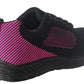 Womens Ladies Lightweight Memory Foam Lace Up Running Fitness Trainers