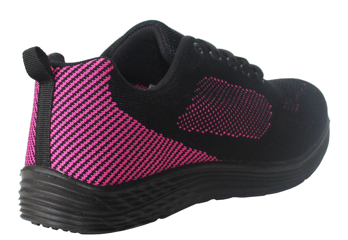 Womens Ladies Lightweight Memory Foam Lace Up Running Fitness Trainers