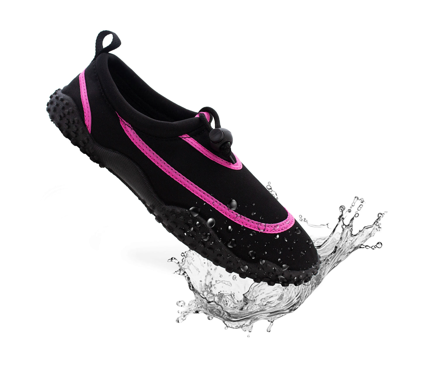 Womens Wet Shoes Wetsuit Water Socks Aqua Sports Adjustable Toggle Sea Beach Ladies Pool Side Swimming Surf Quick Dry Shoes