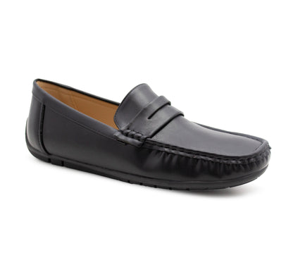 Men's Faux Suede Leather Penny Loafers Smart Casual Slip On Driving Shoes