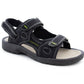 Boys Sports Sandals Triple Touch Fasten Straps Hiking Outdoor Trek Beach Sandals