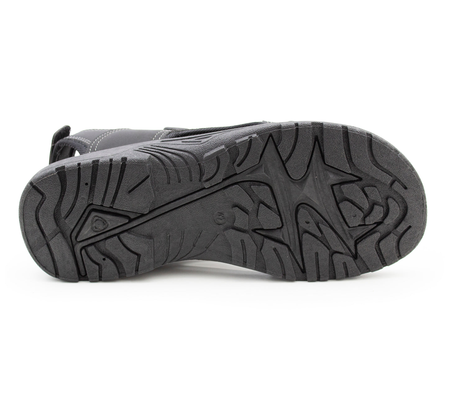Mens Sports Sandals Hiking Triple Fasten Touch Close Straps Outdoor Trekking Beach Walking Water Summer Shoes