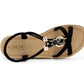 Womens Strappy Wedge Sandals Elastic Back Strap Platform Sole Comfort Flat Open Toe Summer Casual Beach Holiday Shoes