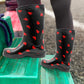 Womens Wellies Waterproof Short Mid Calf Rain Snow Farm Ladies Outdoor Dog Walking Festival Wellington Boots