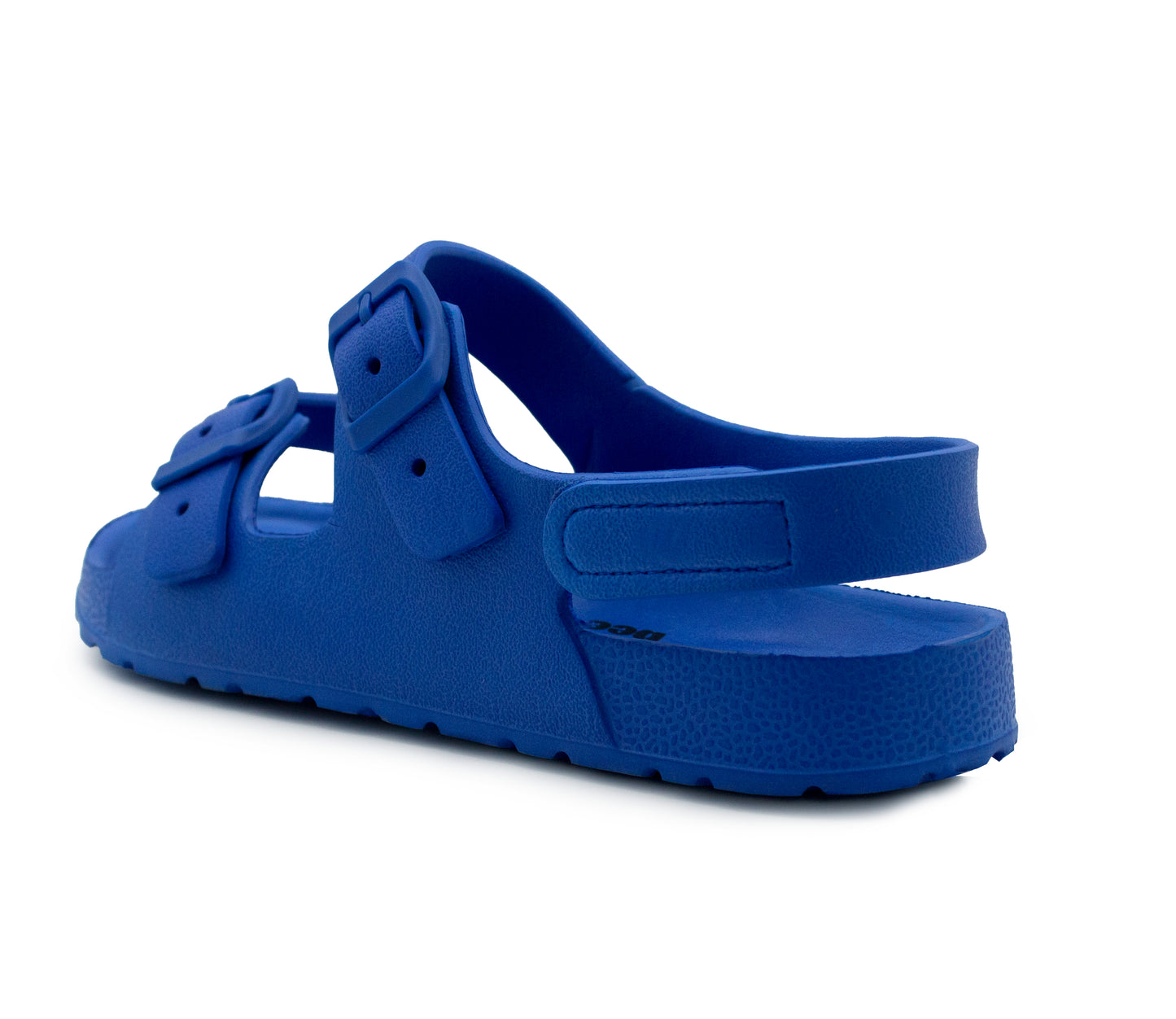 Boys EVA Sandals Youth Blue Lightweight Touch Fasten Slip On Adjustable Back Strap Beach Pool Slides Sports Sandal Flip Flop Clogs