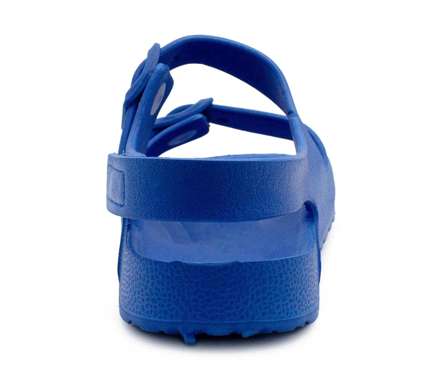 Boys EVA Sandals Youth Blue Lightweight Touch Fasten Slip On Adjustable Back Strap Beach Pool Slides Sports Sandal Flip Flop Clogs