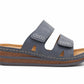 Womens Wedge Sandals Slip On Touch Fasten Backless Fashion Slides Ladies Lightweight Summer Beach Casual Shoes