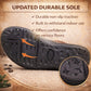 Mens Brown Leather Backless Slippers Gents Slip On Fashion Clogs Indoor House Shoes
