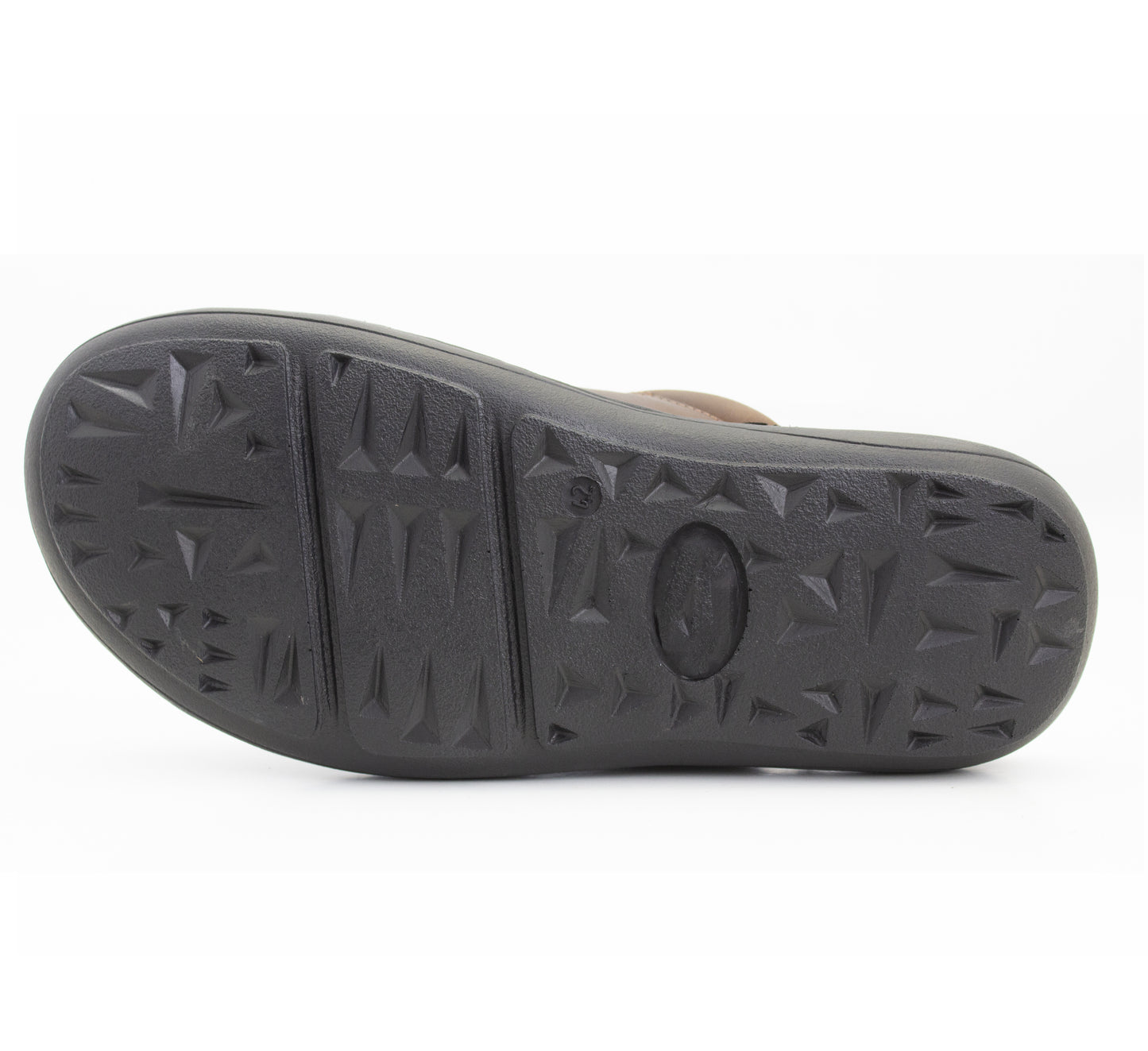 Mens Brown Leather Backless Slippers Gents Slip On Fashion Clogs Indoor House Shoes