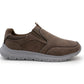 Mens Lightweight Trainers Slip On Elastic Twin Gusset Casual Sneaker Pumps