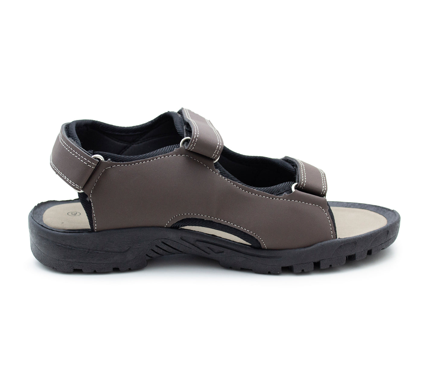 Mens Sports Sandals Hiking Triple Fasten Touch Close Straps Outdoor Trekking Beach Walking Water Summer Shoes