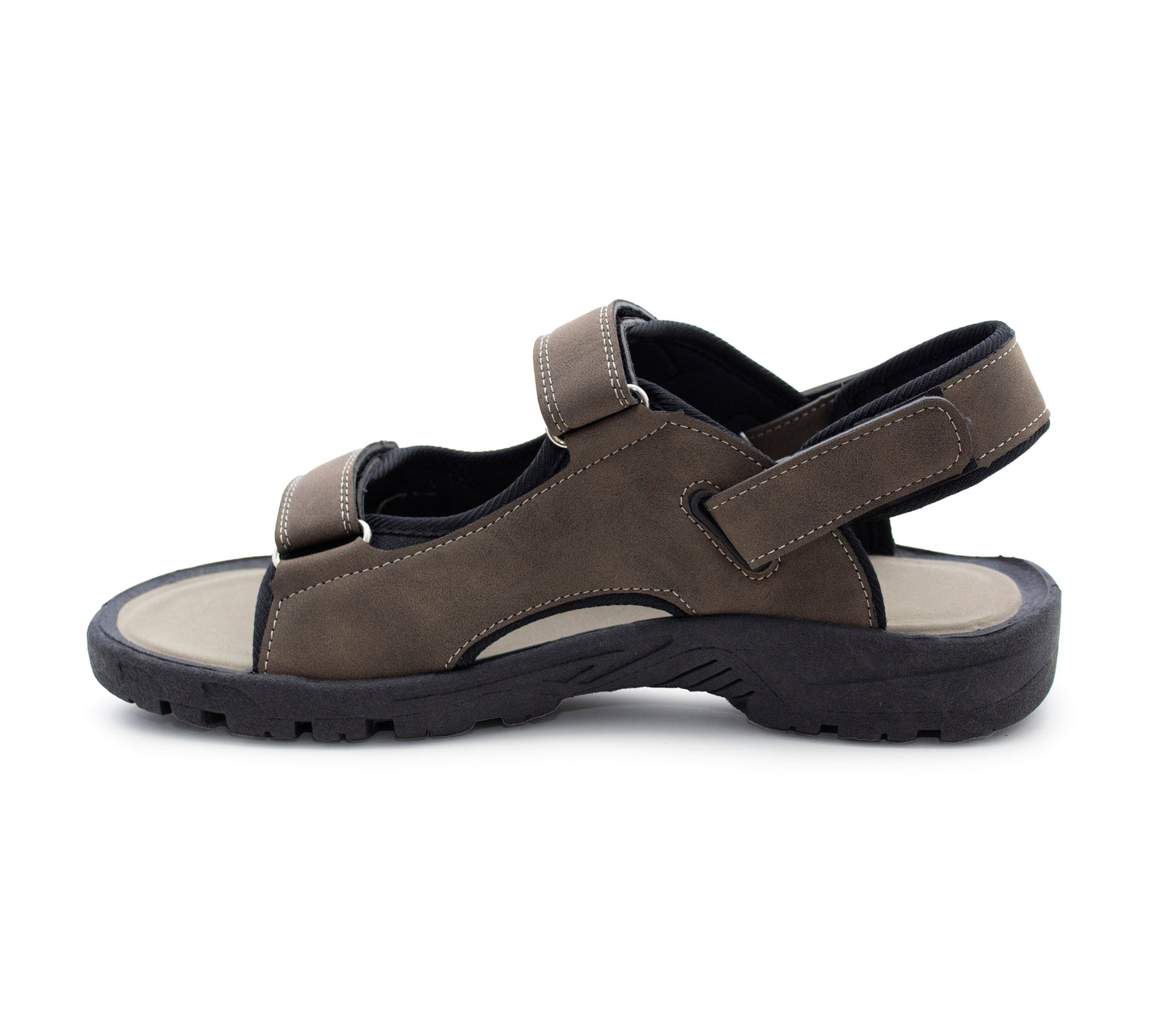 Boys Sports Sandals Triple Touch Fasten Straps Hiking Outdoor Trek Beach Sandals
