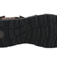 Mens Slip On Adjustable Triple Touch Fasten Hiking Trek Outdoor Sports Sandals BROWN SIZE UK 7