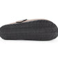 Mens Faux Suede Clogs Slip On Backless Cork Sole Arch Support Casual Slippers