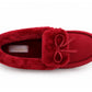 Womens Memory Foam Moccasin Slippers Faux Fur Trim Warm Slip On Ladies Winter House Shoes