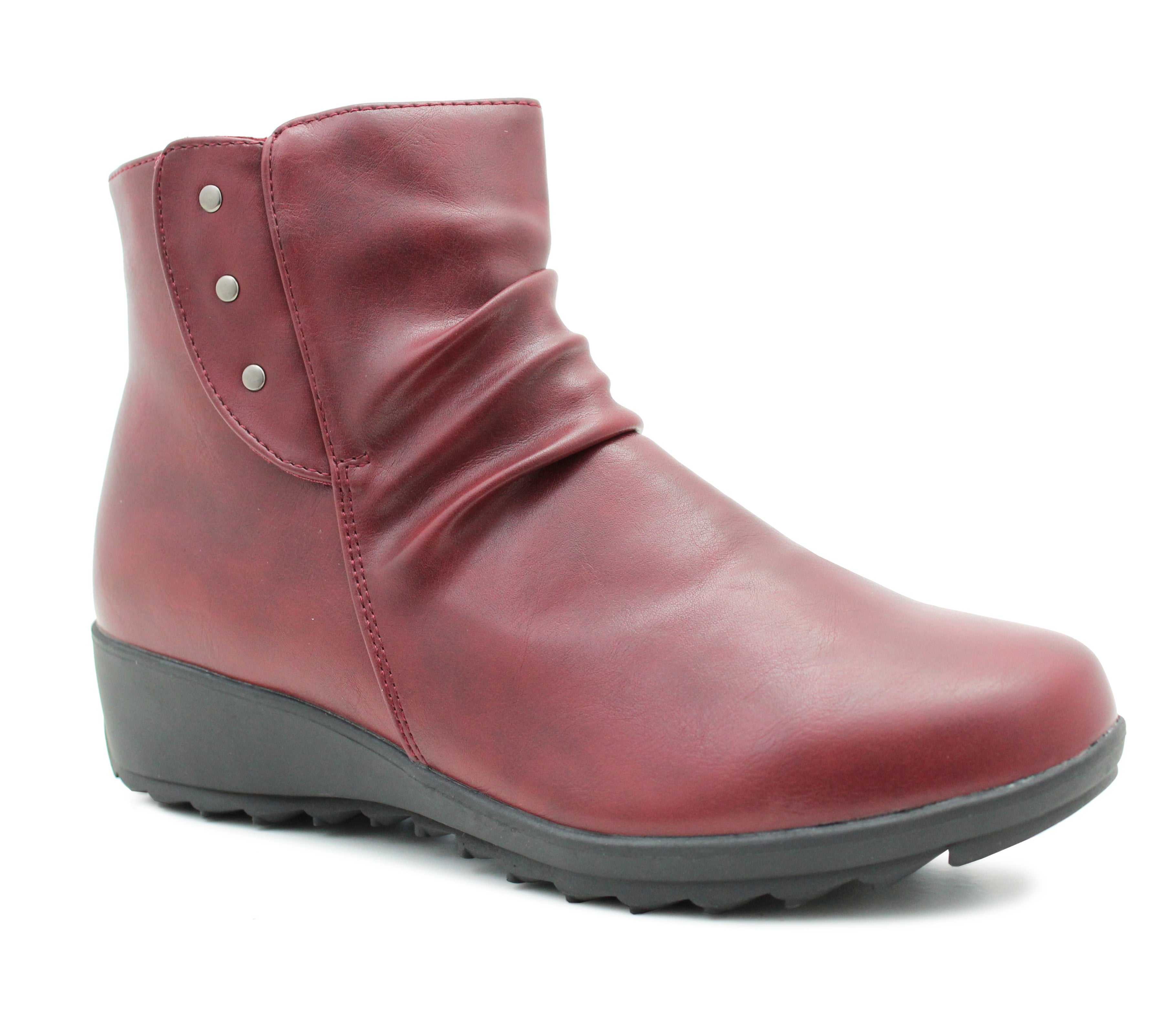 Office red ankle boots online