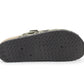 Mens Camo Clogs Slip On Adjustable Buckle Cork Footbed Arch Support Backless Mules Flat Casual Slippers