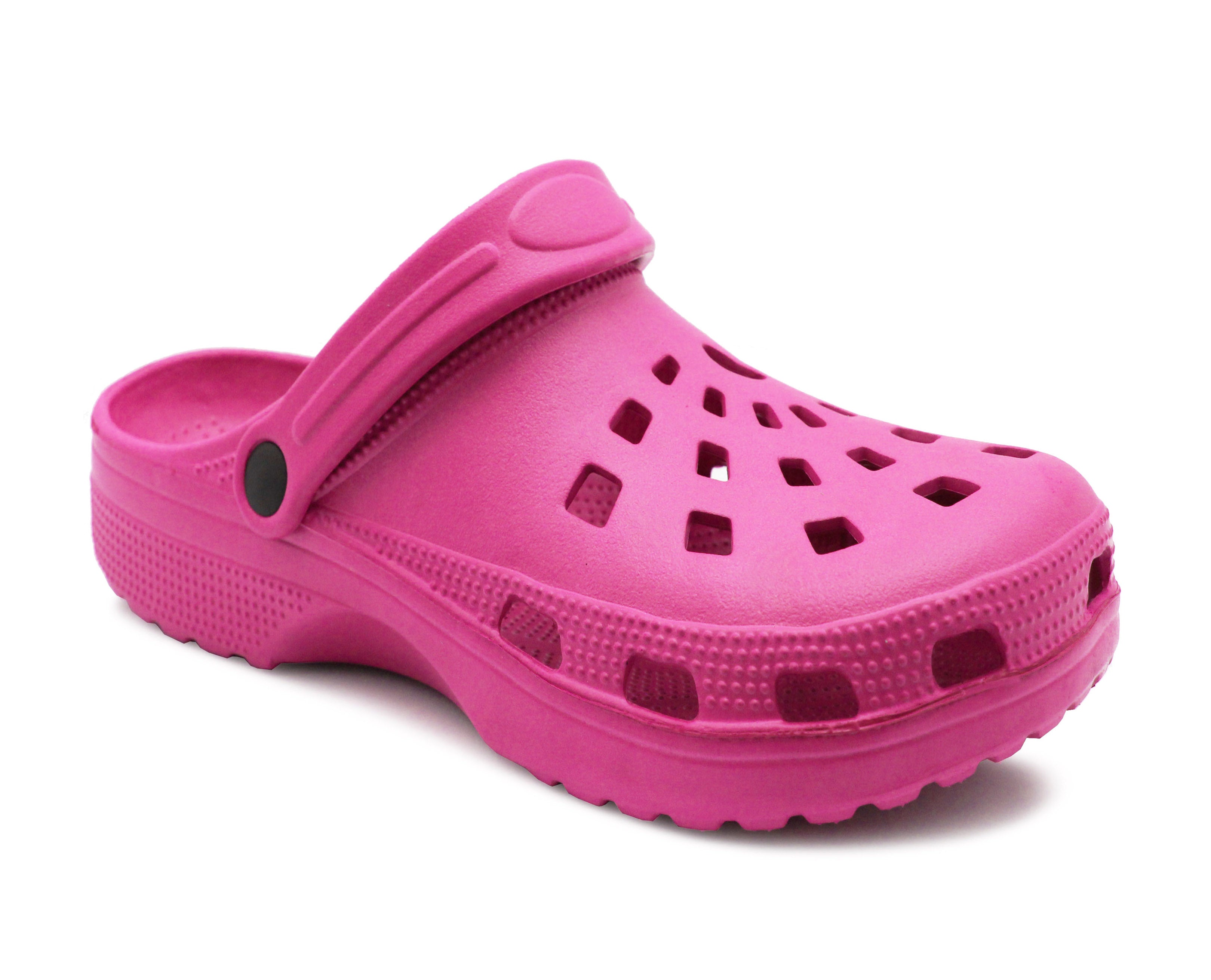 Hot pink clogs online