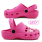 MYSTIC Girls Kids Youth Breathable EVA Lightweight Beach Clogs in Fuchsia Pink