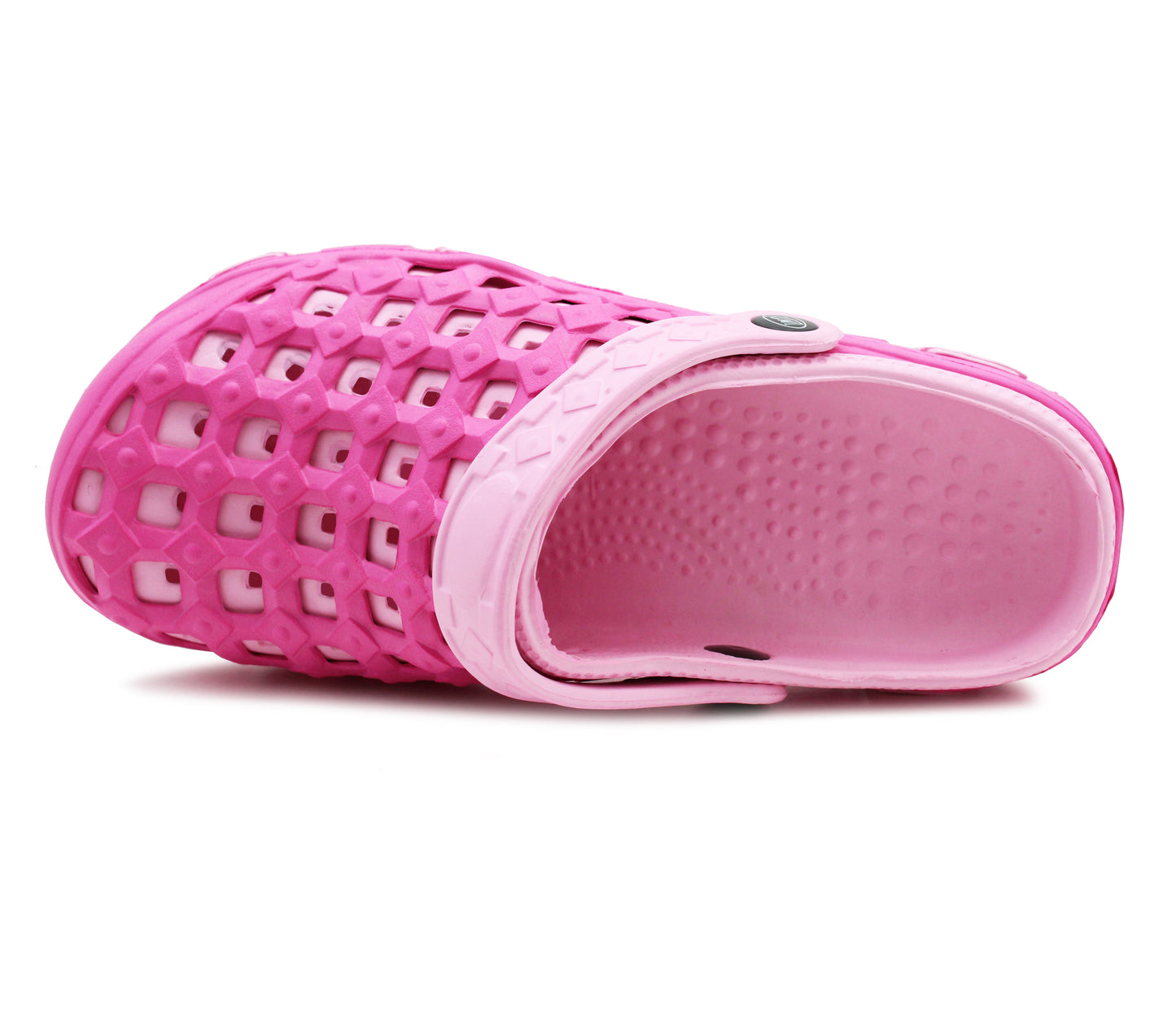 Womens Clogs Lightweight Fuchsia Pink EVA Breathable Beach Summer Sandals Ladies Garden Hospital Shower Pool Shoes