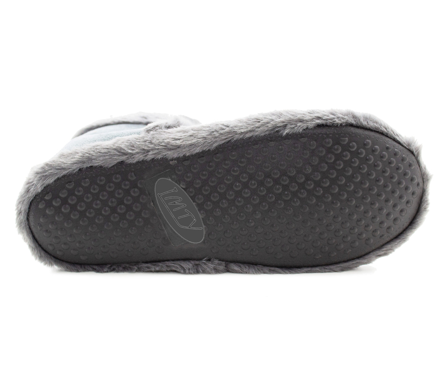 Mens Ankle Slipper Boots Warm Faux Fur Lined Winter Booties Lightweight Cosy Plush Fur Indoor House Shoes