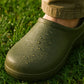Mens Garden Clogs Green Lightweight Slip On Waterproof EVA Beach Shoes Backless Indoor Slipper Kitchen Mules Poolside Sandal Water Shoes