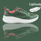 Womens Memory Foam Trainers Green Lace Up Lightweight Breathable Sneakers Fitness Running Fashion Trainers