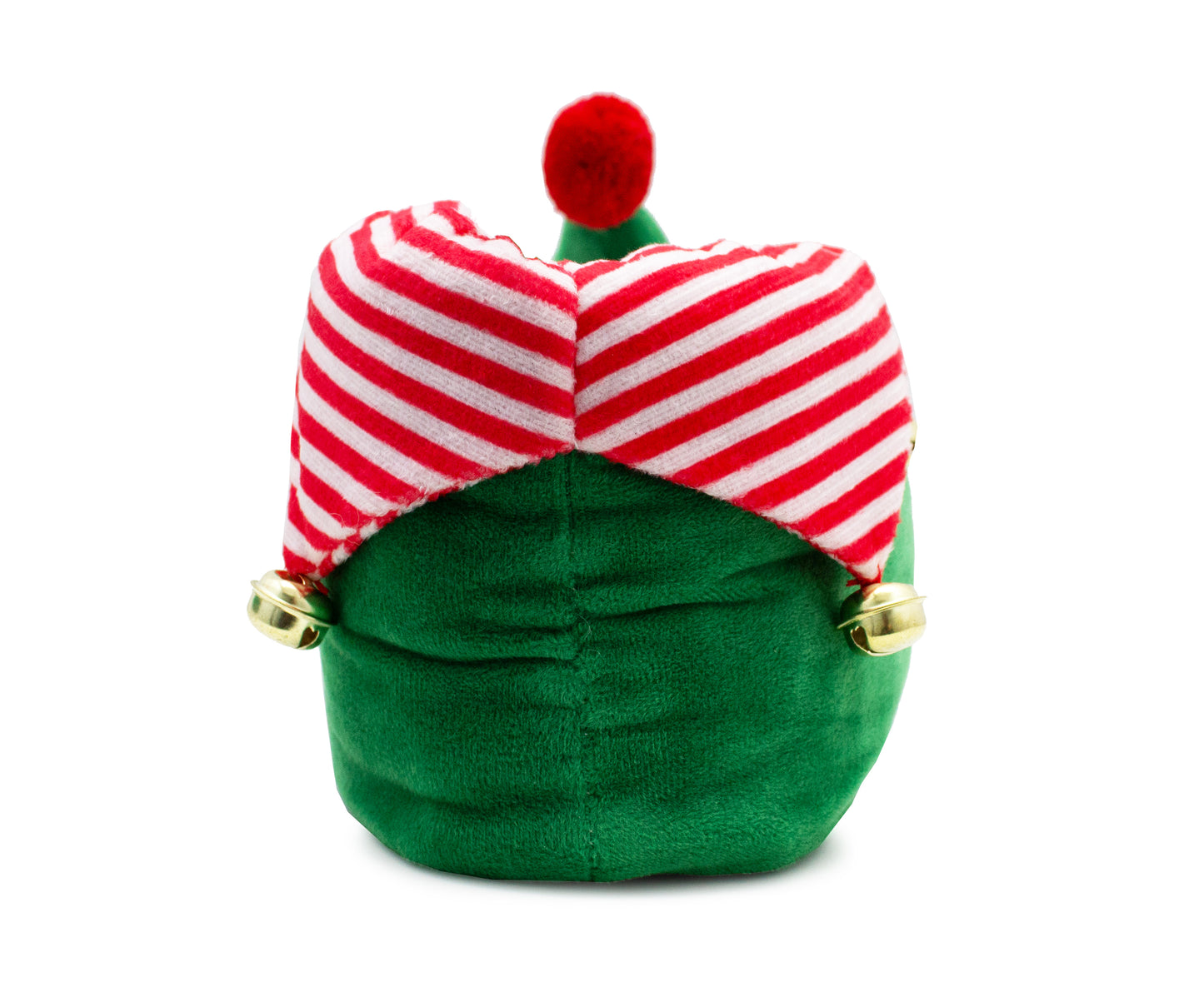 Kids Elf Slippers Unisex Christmas Novelty Jingle Bells Boys Girls Plush Slippers Slip On Fun Festive Costume House Shoes