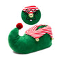 Kids Elf Slippers Unisex Christmas Novelty Jingle Bells Boys Girls Plush Slippers Slip On Fun Festive Costume House Shoes