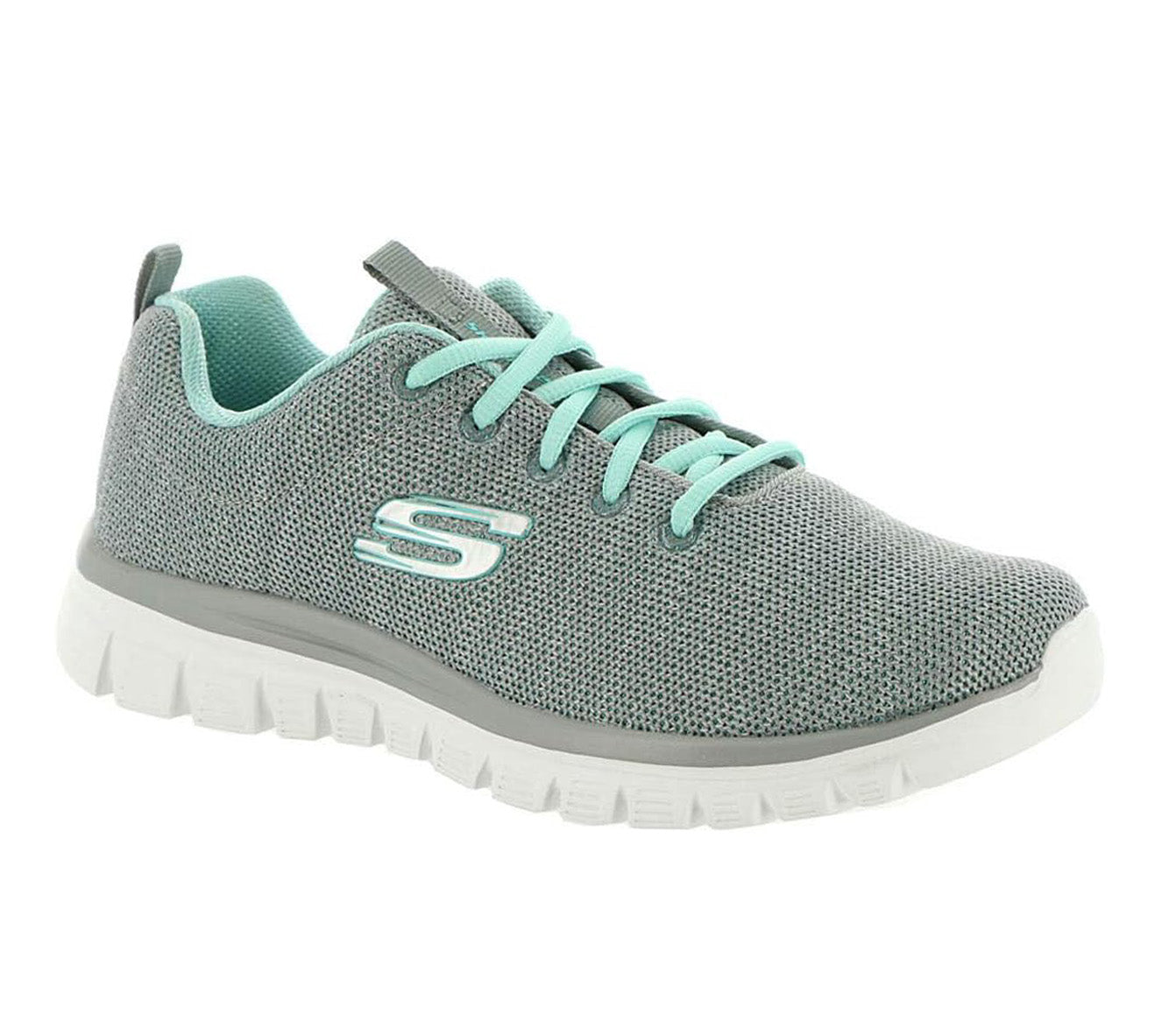 Skechers Womens Graceful TWISTED FORTUNE Ladies Lightweight Memory Foam Sneakers