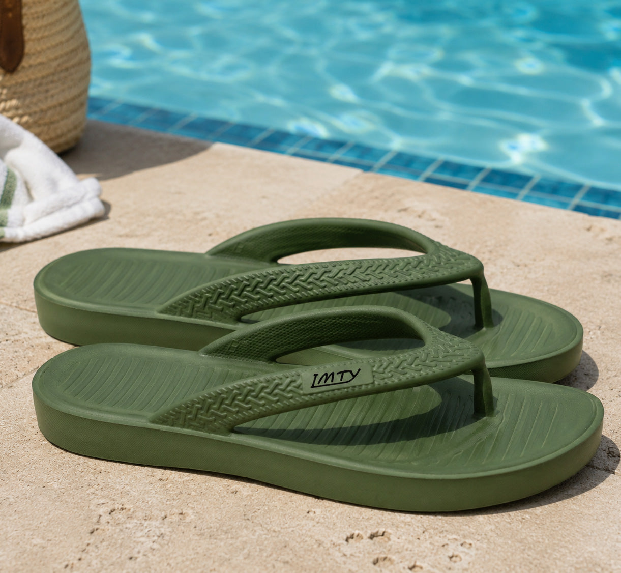Womens EVA Flip Flops Ladies Lightweight Slip On Toe Post Sandals Beach Thong Slides