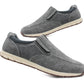 KIAN Mens Casual Slip On Driving Loafers in Grey