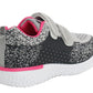 Girls Youth Kids Super Lightweight Memory Foam EVA Twin Touch Fasten Strap Casual Active Sports Trainers