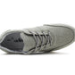 Mens Canvas Denim Lace Up Trainers Grey Smart Casual Flat Low Top Sneaker Pumps