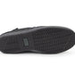 Mens Slippers Check Faux Fur Lined Thermal Wide Open Touch Fasten Straps House Shoes Grey
