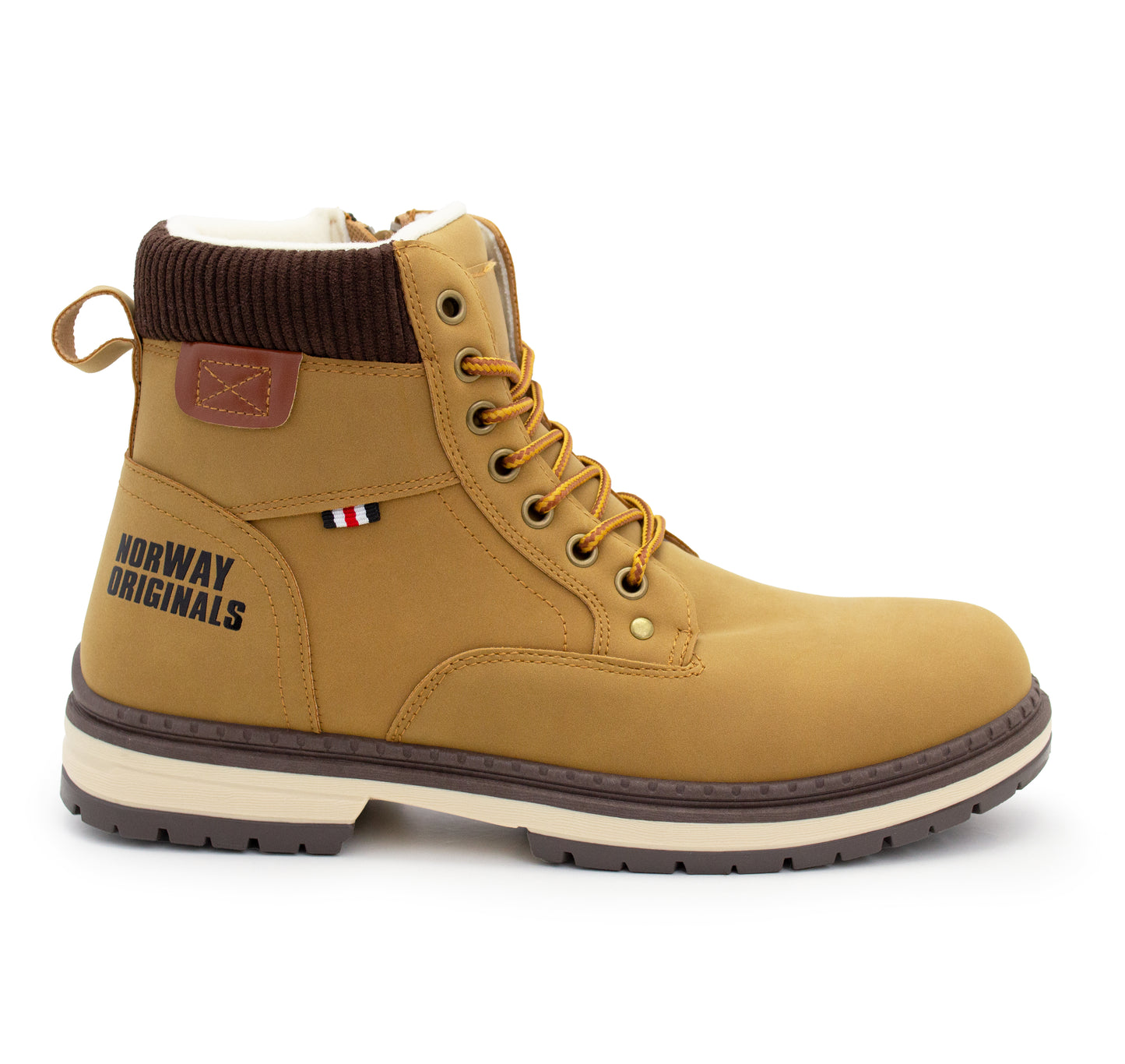 Mens Ankle Boots Faux Leather Smart Casual Lace Up Side Zip Padded Ankle Collar Fashion Combat Boots