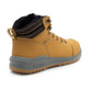 Mens Genuine Nubuck Leather Honey Safety Boots Steel Toe Padded Ankle Collar Work Boots