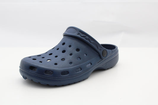Womens Clogs Lightweight Navy EVA Breathable Beach Summer Sandals Ladies Garden Hospital Shower Pool Shoes