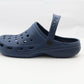 Womens Clogs Lightweight Navy EVA Breathable Beach Summer Sandals Ladies Garden Hospital Shower Pool Shoes