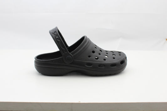 Womens Clogs Lightweight Black EVA Breathable Beach Summer Sandals Ladies Garden Hospital Shower Pool Shoes