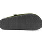 Womens Winter Khaki Slippers Faux Fur Lined Suede Clogs Slip On Adjustable Buckle Cork Footbed Backless Mules Ladies Casual Slippers