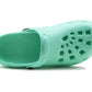 Womens Lightweight Mint Green EVA Clogs Slip On Breathable Adjustable Strap Garden Beach Hospital Nurse Kitchen Water Shoes Sandals (Copy)