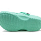 Womens Lightweight Mint Green EVA Clogs Slip On Breathable Adjustable Strap Garden Beach Hospital Nurse Kitchen Water Shoes Sandals (Copy)