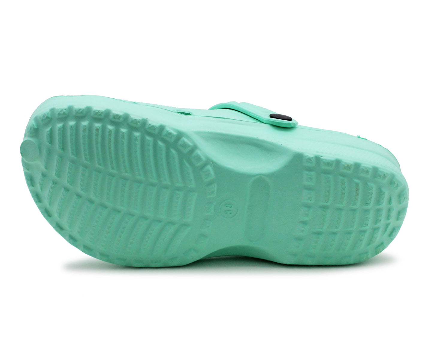 Womens Lightweight Mint Green EVA Clogs Slip On Breathable Adjustable Strap Garden Beach Hospital Nurse Kitchen Water Shoes Sandals (Copy)