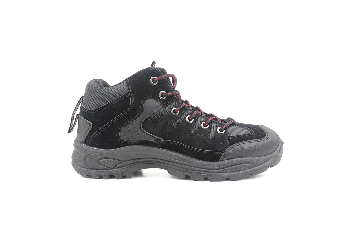 Mens Hiking Boots Lace Up Breathable Mesh Outdoor Trekking Climbing Hi Top Shoes
